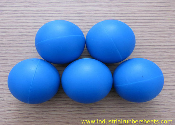 Boule faite sur commande en caoutchouc de silicone de catégorie comestible pour des équipements de machines/salle de bains
