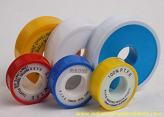 Froid - bande de joint de fil de la résistance PTFE pour l'industrie chimique, bande jaune de téflon