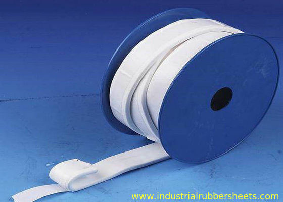 La bande 3mm x 0.5m/a augmenté de garniture de la résistance chimique PTFE le mastic commun de PTFE, couleur blanche