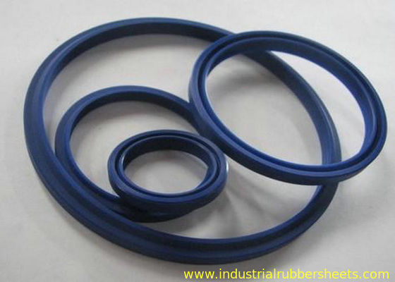 Joints hydrauliques bleus de l'ONU, joints en caoutchouc de silicone de TPU pour Rod et piston