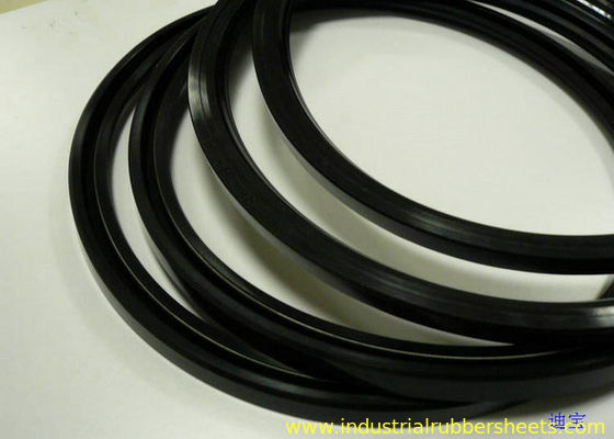 NBR FKM PTFE Material Hydraulic Vee Packing Seal for High Pressure 40 MPa and Temperature Range -35 to +200°C