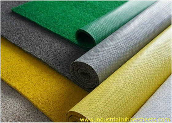 Tapis en caoutchouc de plancher de mousse durable ou de support ferme tapis de porte de 9mm - de 17mm/PVC
