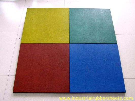 Wood Grain Industrial Rubber Sheet and Rubber Floor Mat with 10-50mm Thickness Made from Recycled Rubber
