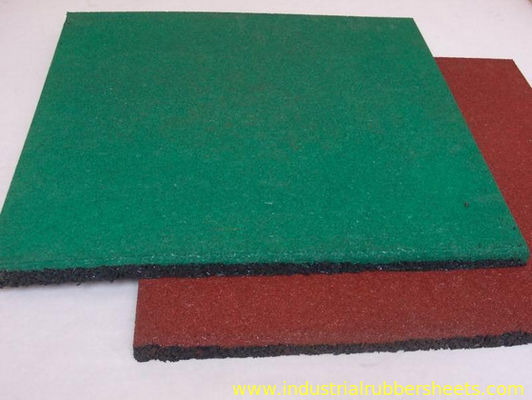 Wood Grain Industrial Rubber Sheet and Rubber Floor Mat with 10-50mm Thickness Made from Recycled Rubber