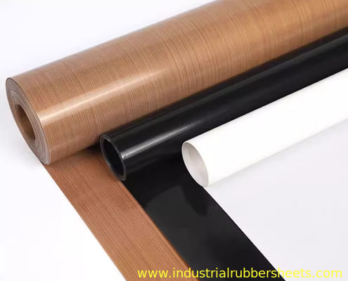 Plaque de fibre de verre enduite en PTFE noir pour résistance à la chaleur à haute tension