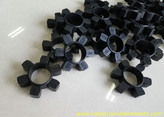 HRC Rubber Polyurethane Coupling Spider HRC70 HRC90 HRC110 Size with 1.4g/cm3 Density and Black Rubber or Polyurethane Material