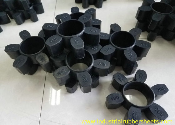 HRC Rubber Polyurethane Coupling Spider HRC70 HRC90 HRC110 Size with 1.4g/cm3 Density and Black Rubber or Polyurethane Material