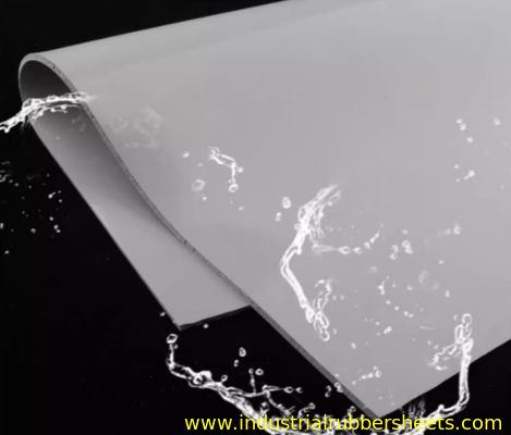 Feuille de caoutchouc silicone à haute allongement 350%-720% -60°C à 260°C