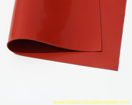 Feuille de caoutchouc de silicone avec surface lisse/sablée, densité de 1,25-1,50 g/cm³ et épaisseur de 1,0 mm-6,0 mm