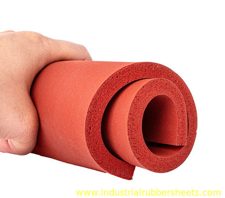 Feuille de mousse de silicone et feuille d'éponge de silicone 10-40 Shore A 100 psi, cellule fermée