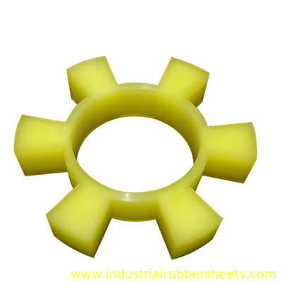 Spider d'accouplement en PU de type T avec dureté de 90 à 98 shore A et résistance à la traction de 12 à 50 MPa dans des tailles standard